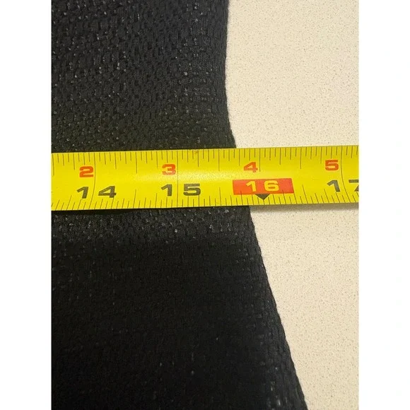 Tory Burch Black Embellished Sleeveless Shift Dress Size 6 Tweed Cotton Blend - Picture 8 of 8